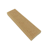 Abdeckleiste 12x42x2200, Kiefer, Schwarzerlenton + Saunaschutz