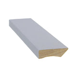 Sockelleiste 12x42x3300, Kiefer, Grau