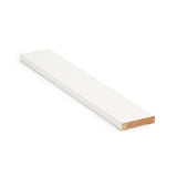 Abdeckleiste 12x70, Kiefer, Weiß