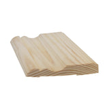 Abdeckleiste Dekoration 15x95x3300, Kiefer, unbehandelt