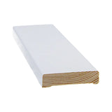Abdeckleiste 12x52x3300, Kiefer, Weiß