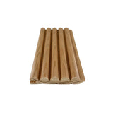 Profilholz, Fingerpaneel 15x95x2400, Schwarzerlenton + Saunaschutz, Kiefer