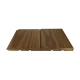 Profilholz, Saunapaneel STS4P 18x185, wärmebehandelt, Radiatakiefer